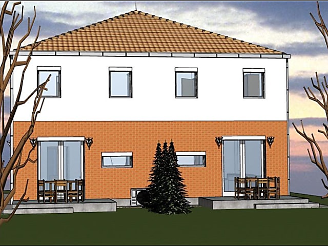 Budapest - Budafokon Új építésű ikerház eladó #5